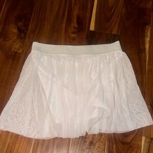 Elegant White Women's Skirt